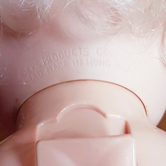 1984 Baby Alive Doll 13" Kenner Vintage Lever on Back WORKS Hong Kong - Picture 10 of 17